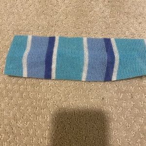 Djerf Avenue Blue Stripe Headband